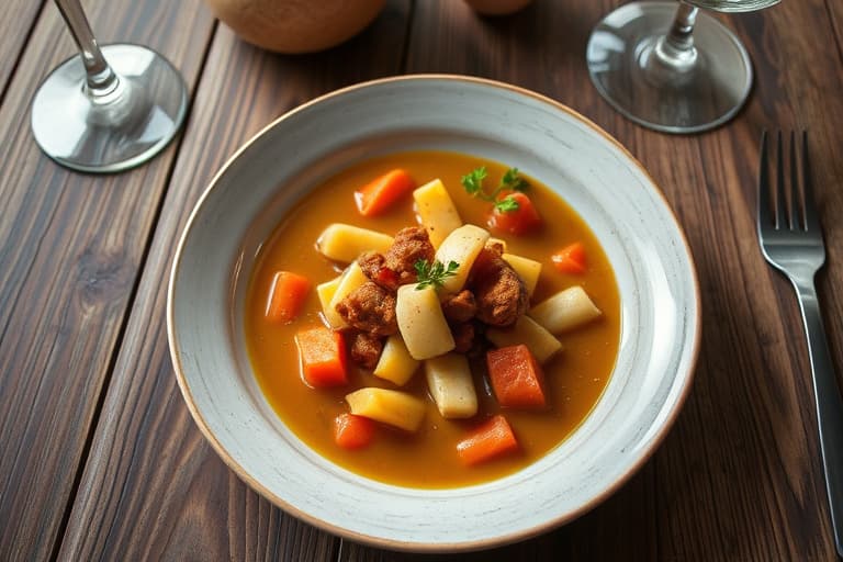 En suppe med én av hver slags