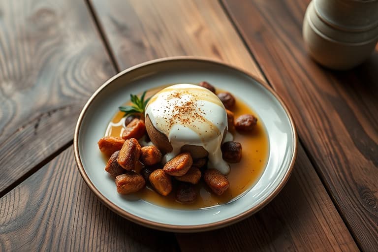 Iskald tyrkisk kafé au lait