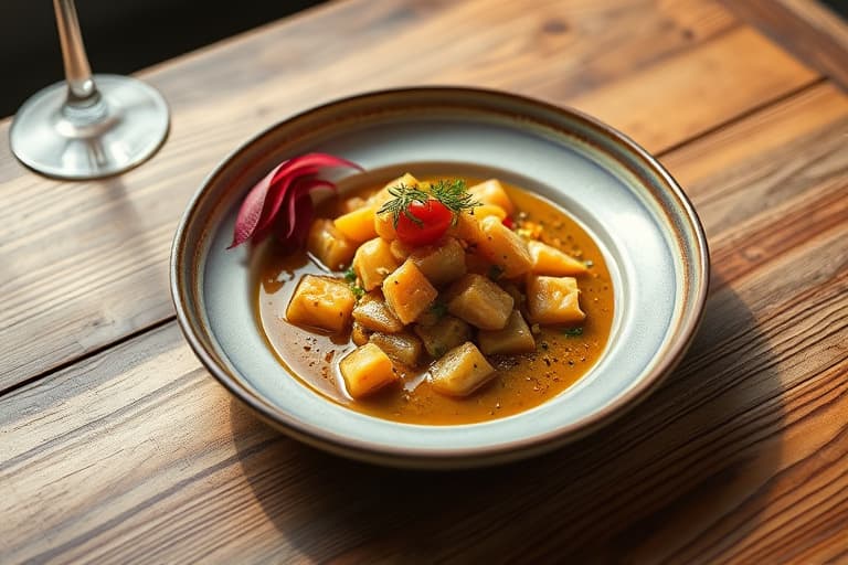 Grønn Pipiân Mole med kylling