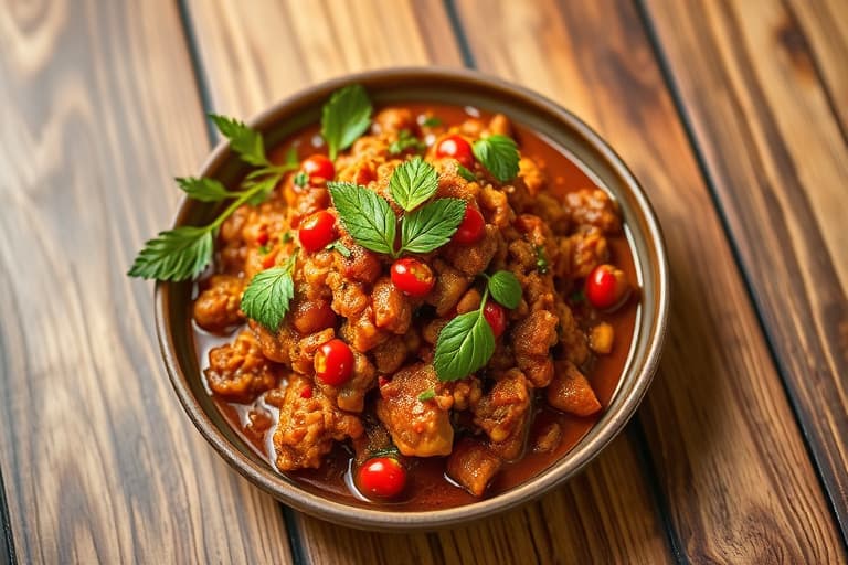 Chermoula med rød chili