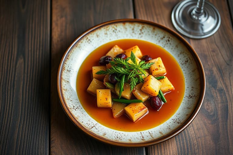 Geléaktig eple- og tranebærsaus