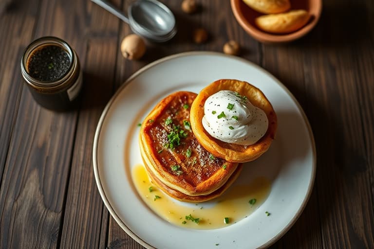 Stekte kalveskiver med farro-ragoût