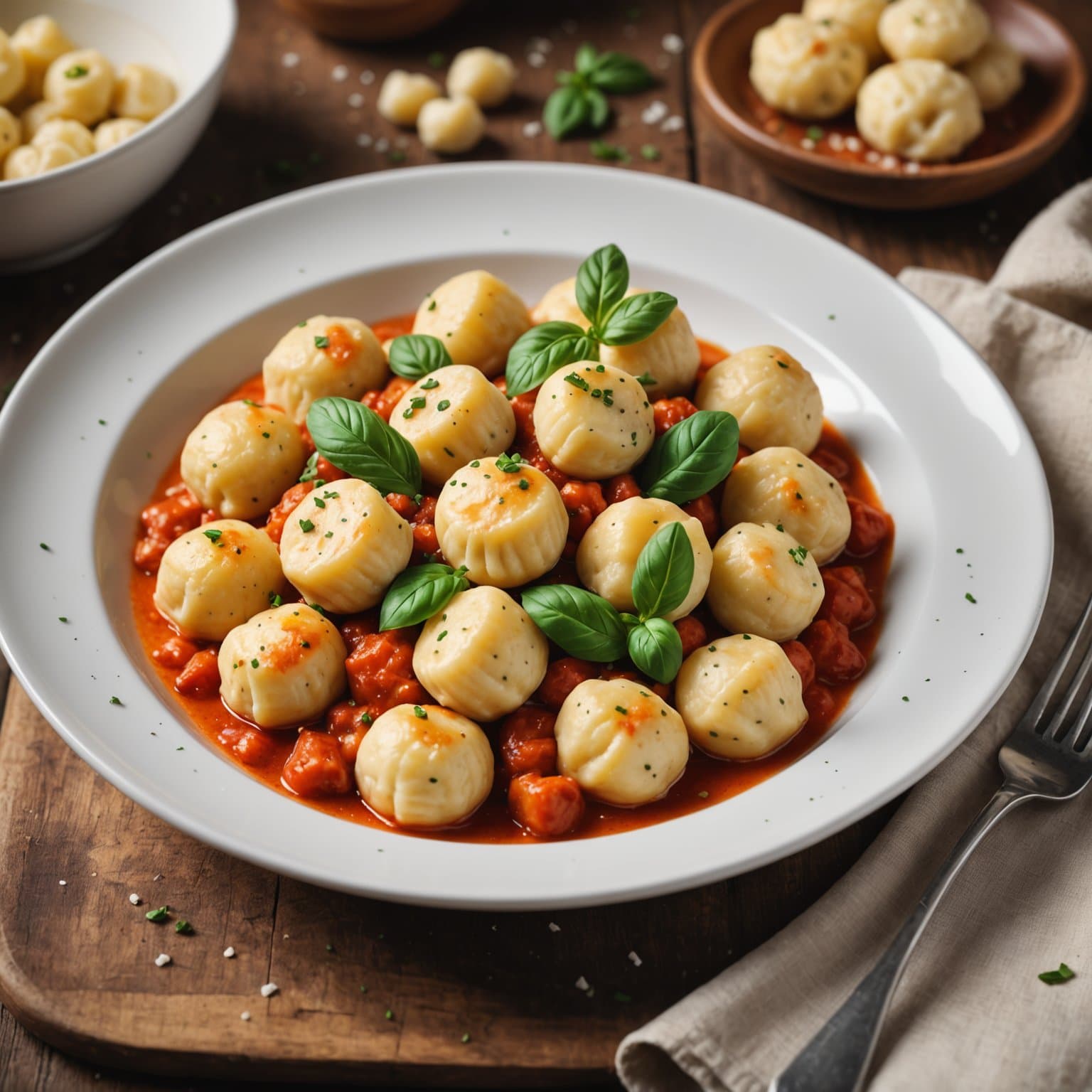 Gnudi (Ricotta-gnocchi)