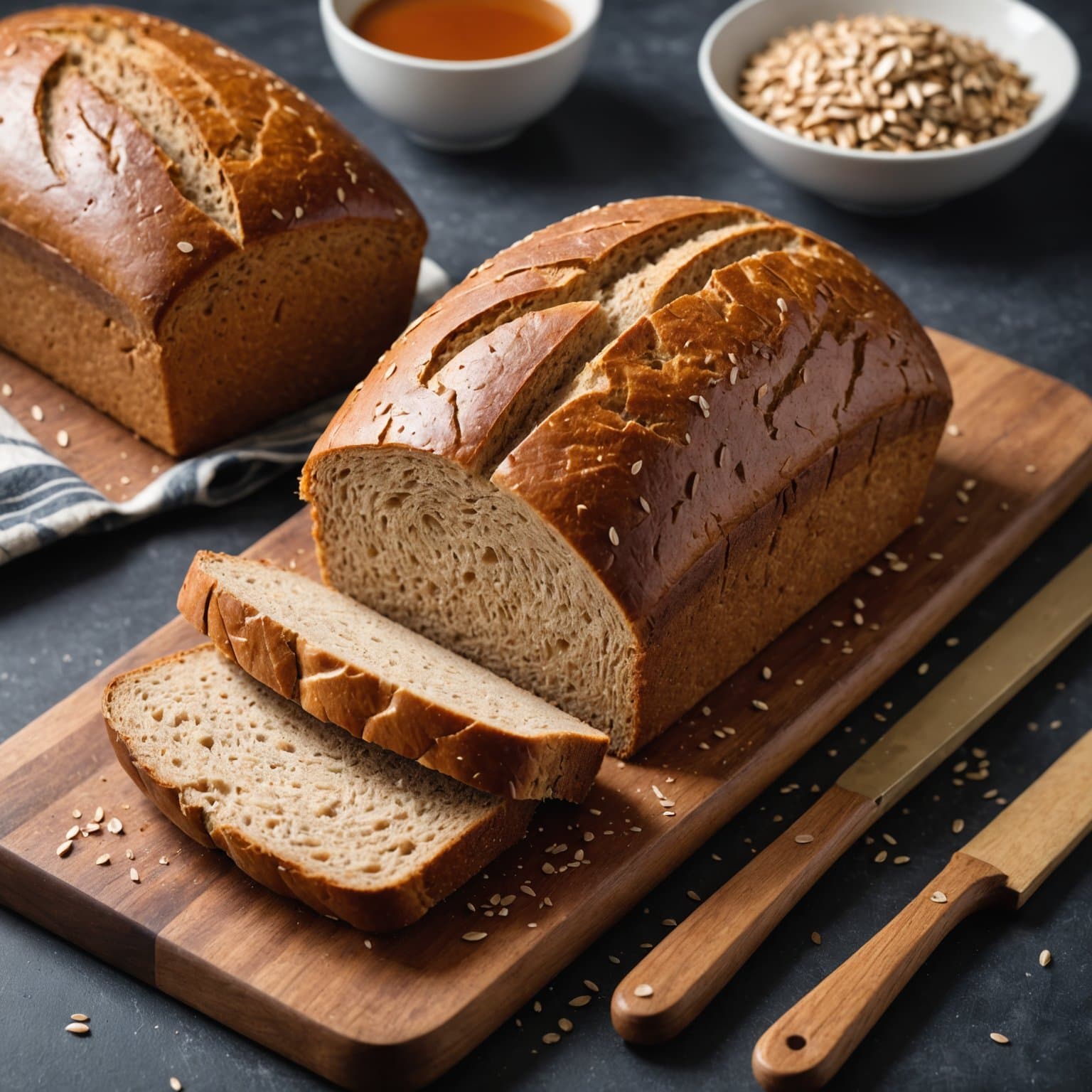 God 100 % fullkornsbrød