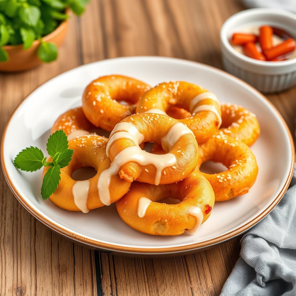 Gullfargede krumkaker