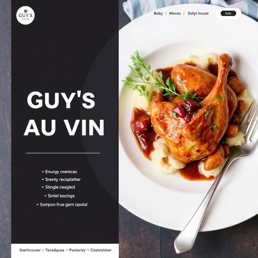 Guy's Coq Au Vin