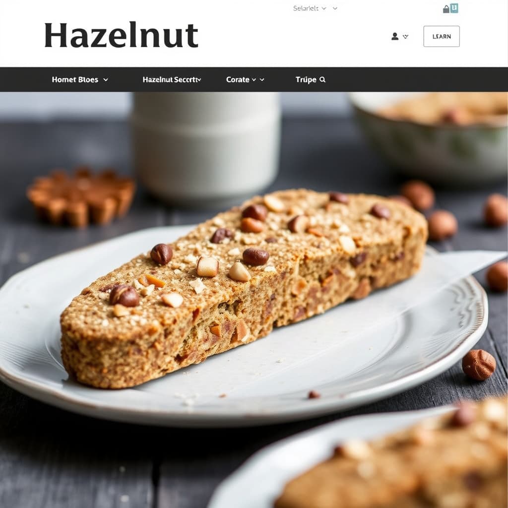 Hasselnøttbiscotti