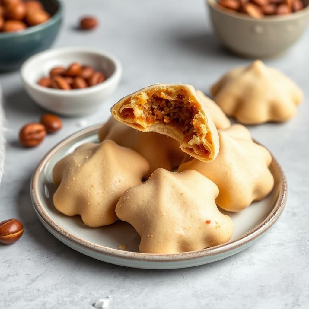 Hazelnøtt lykke-kjeks