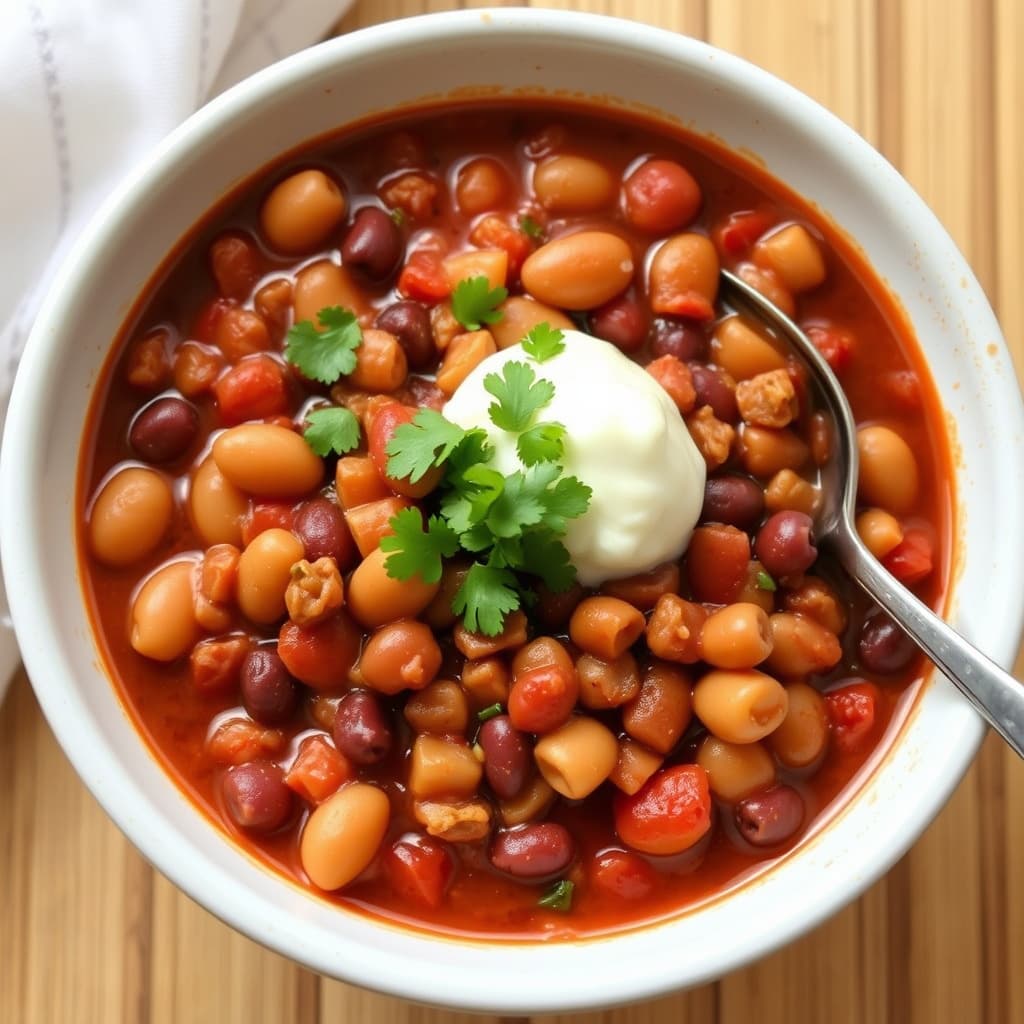 Helsosete bønne-chili