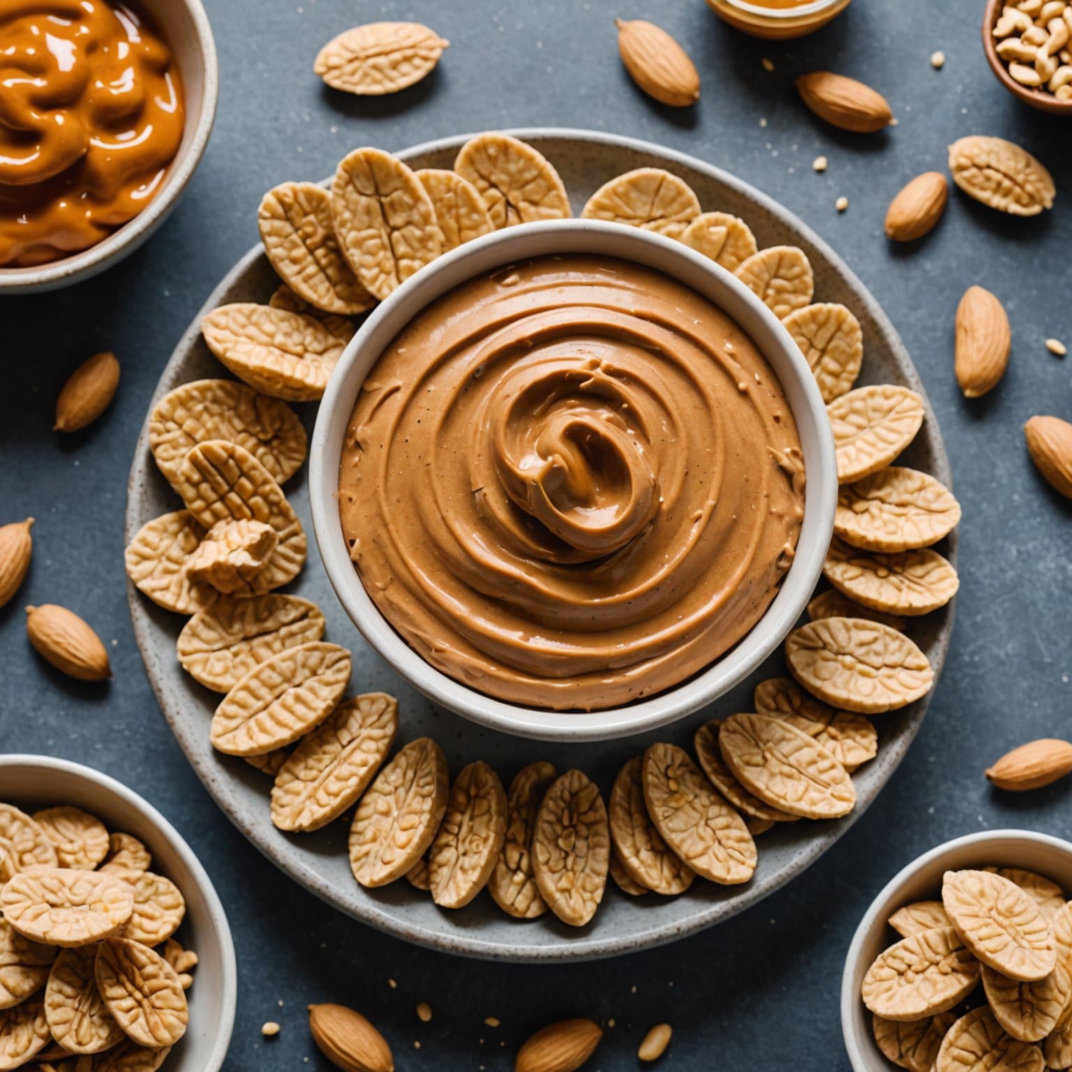 Herlig peanøttsmørdip