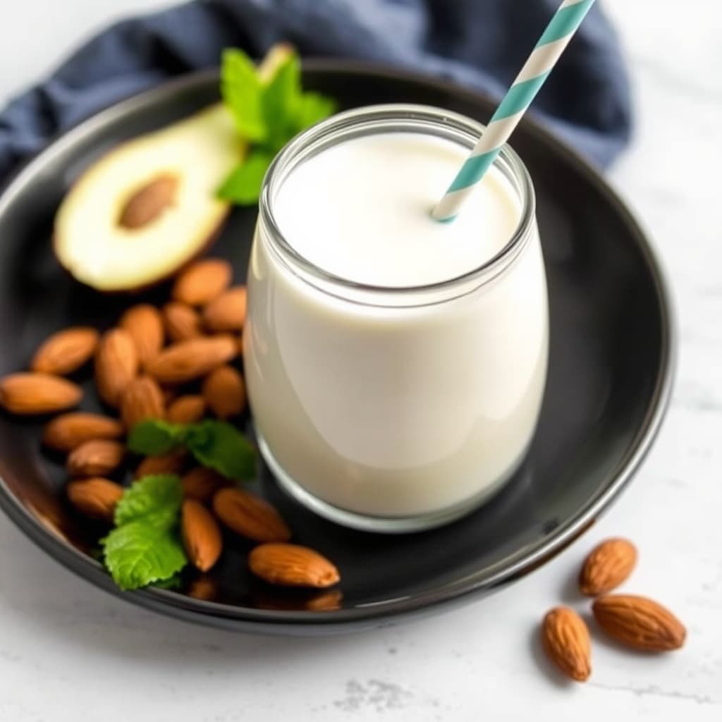 Hjemmelaget mandelmelk