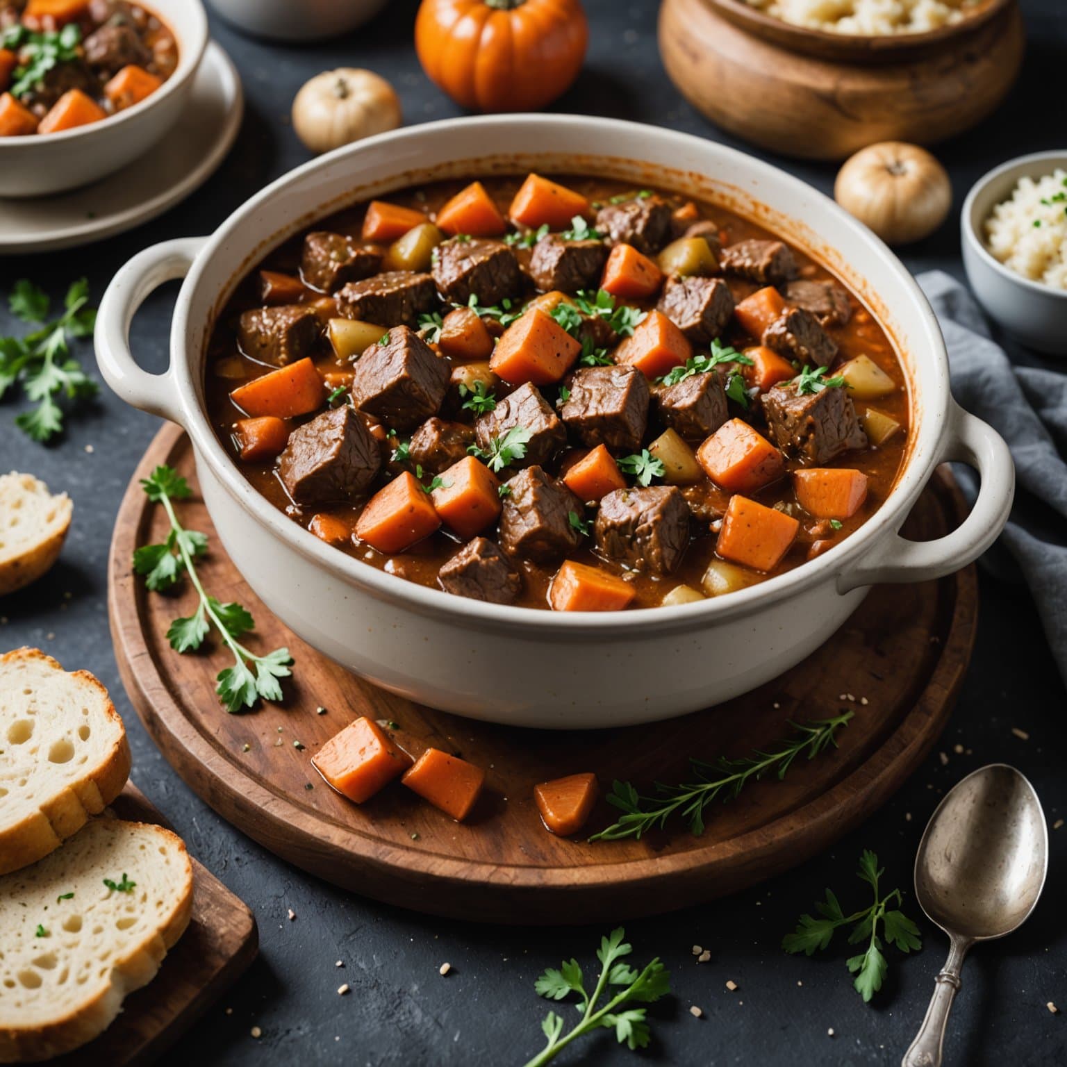 Hjertevarm biffgryte