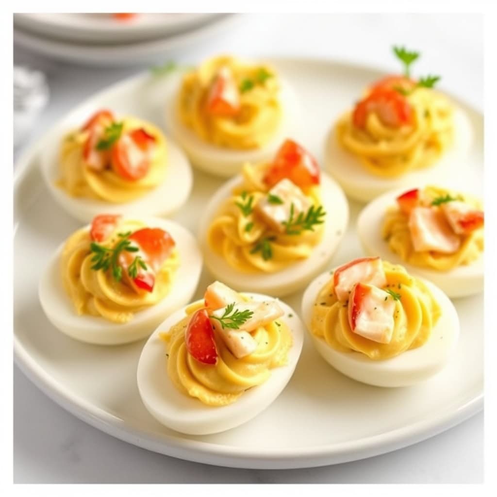 Hummerfylte eggerøre