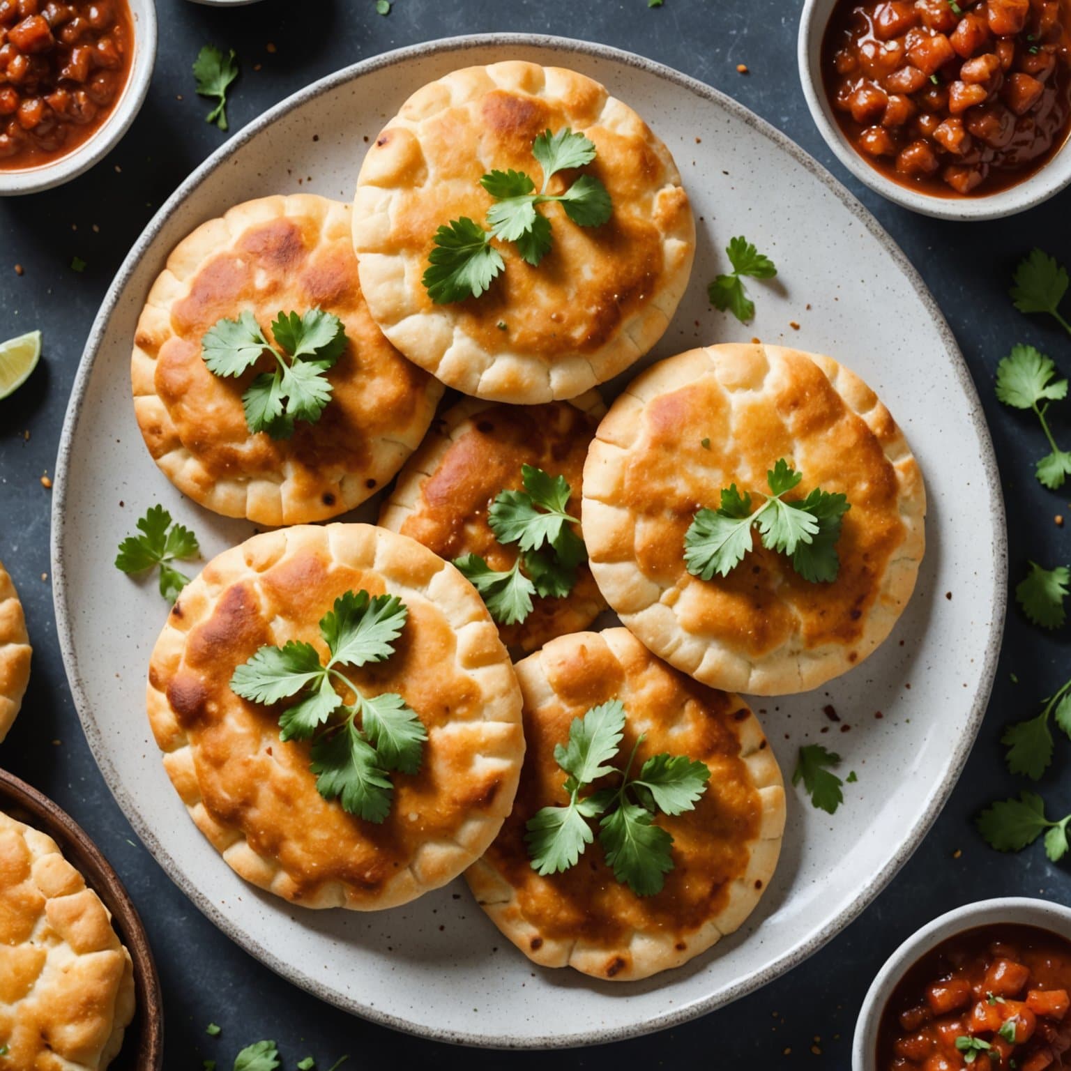 Indisk stekepannebrød