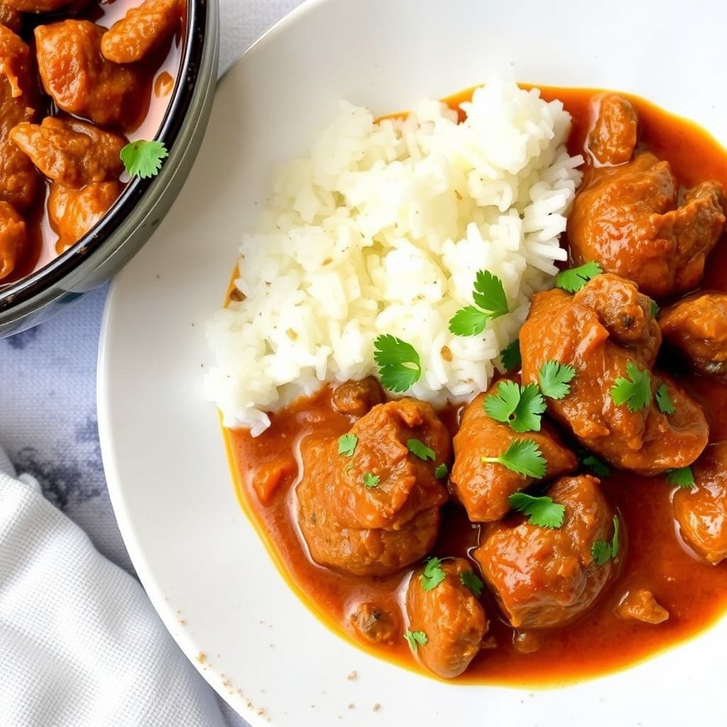 Indisk stil lammegryte