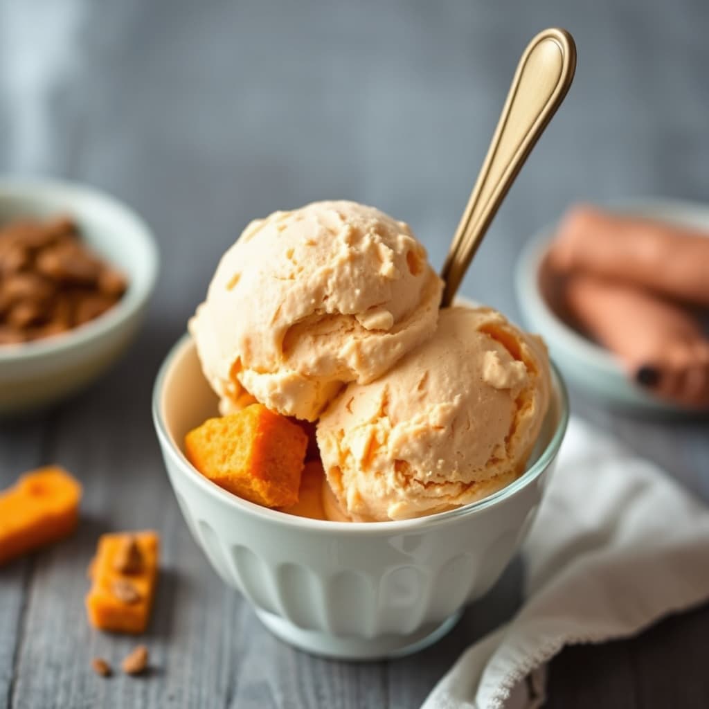 Island søtpotetiskrem