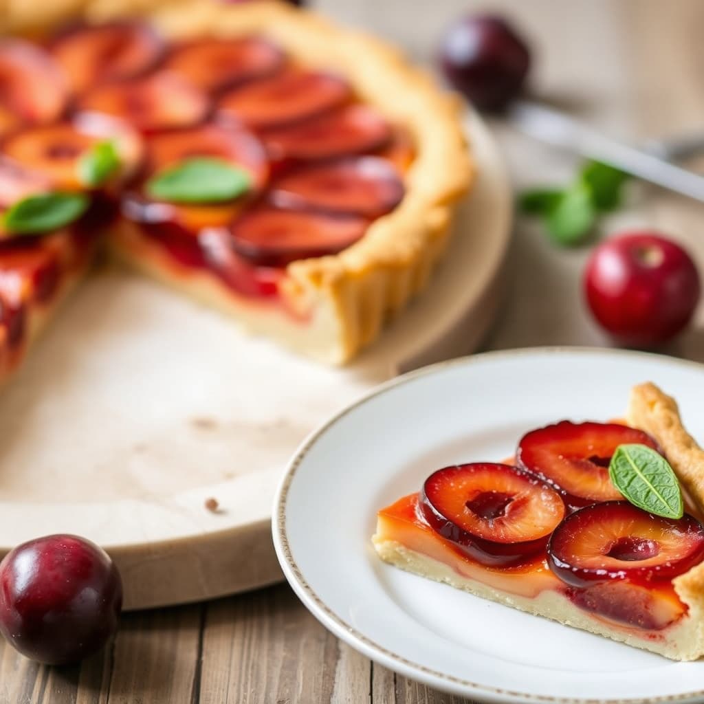 Italiensk plommetærte