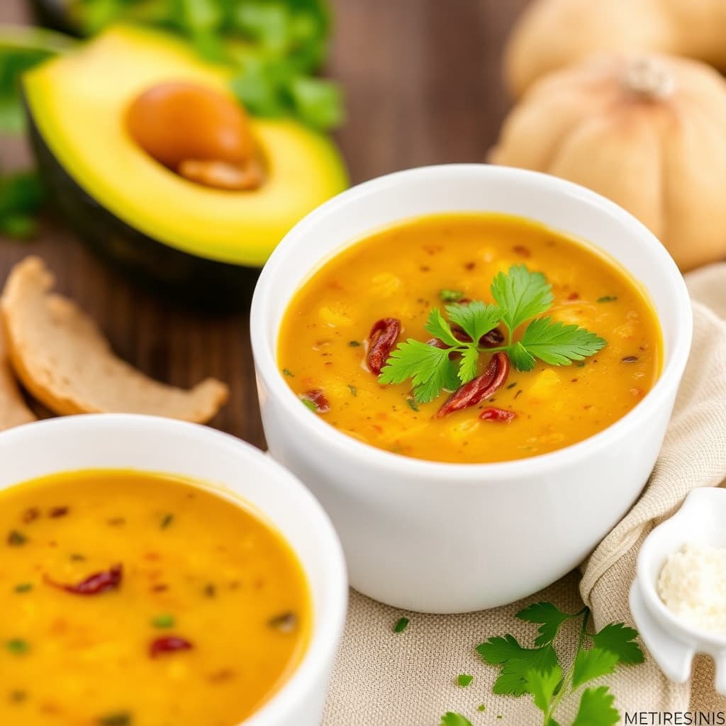 Jamaicansk squashsuppe