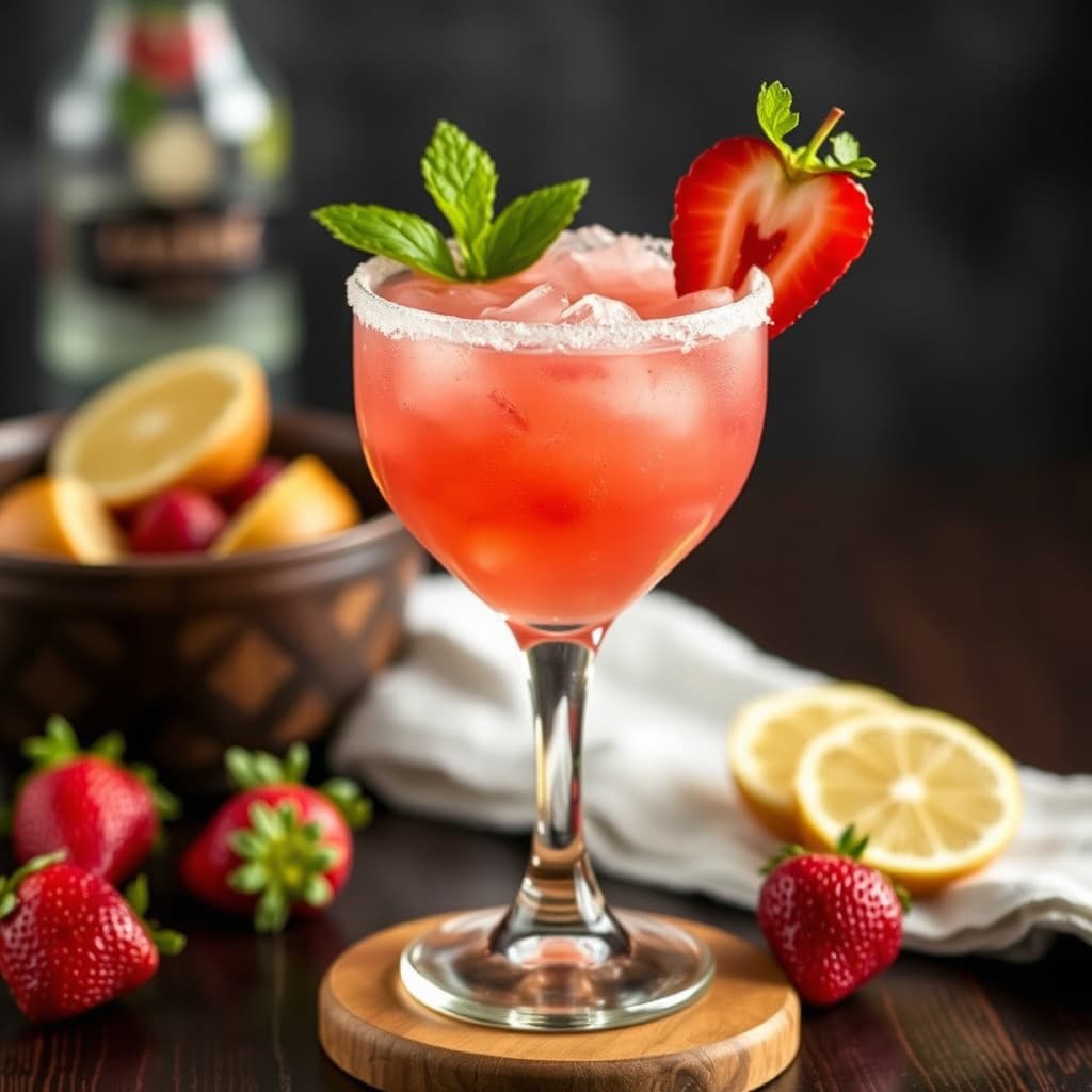 Jordbærmargarita