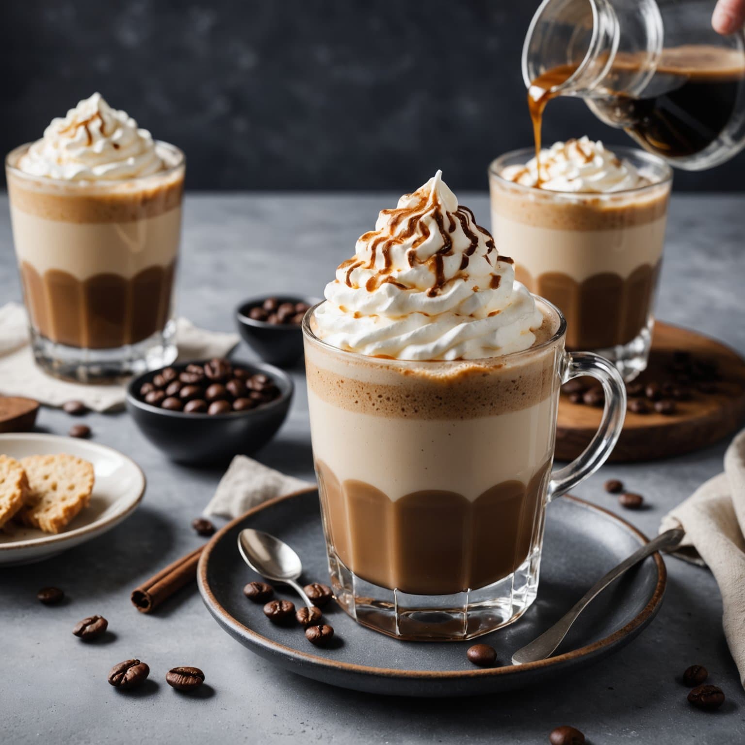 Kaffe- og kremcocktail