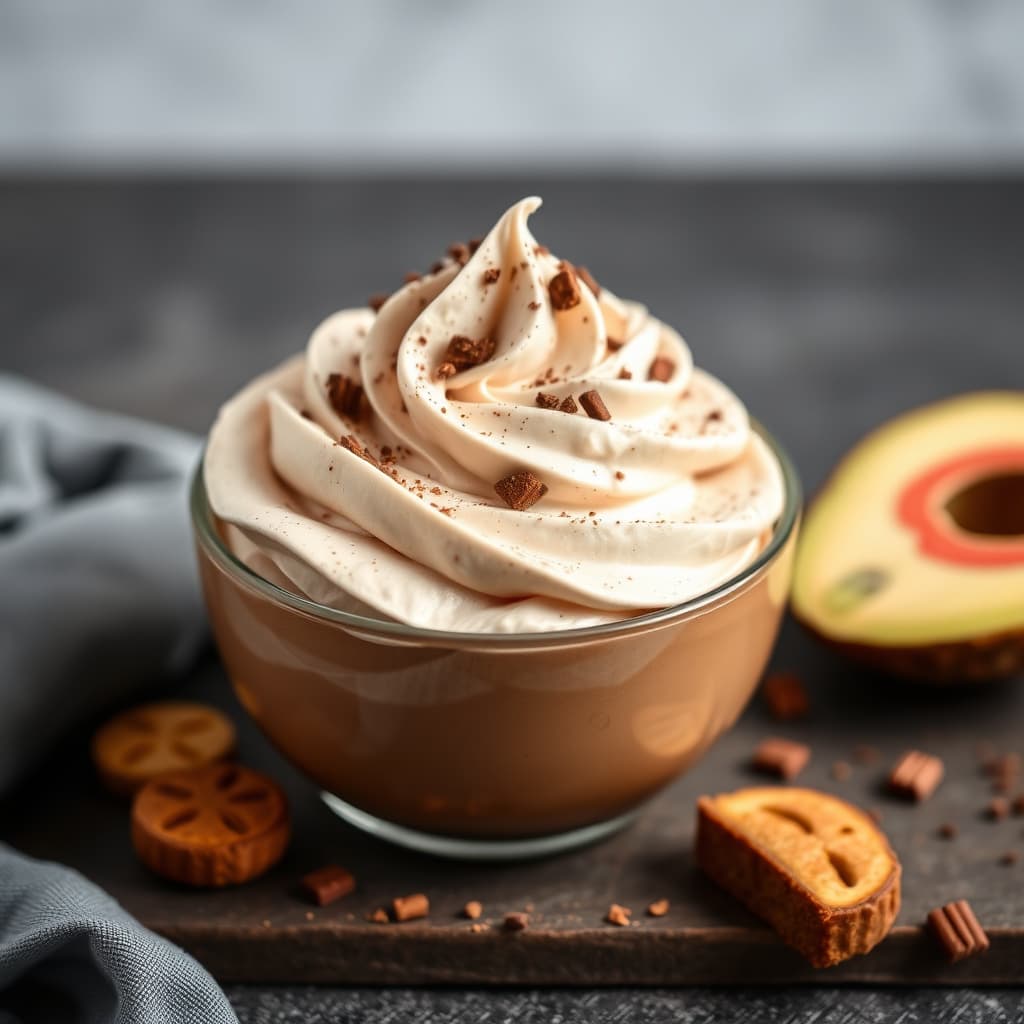 Kakao- og kremfløteskum