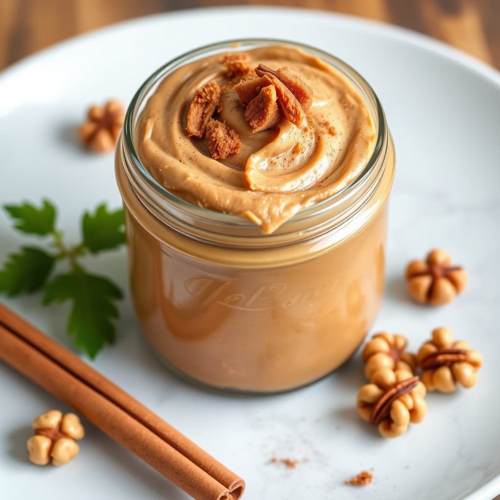 Kanel- og valnøttsmør