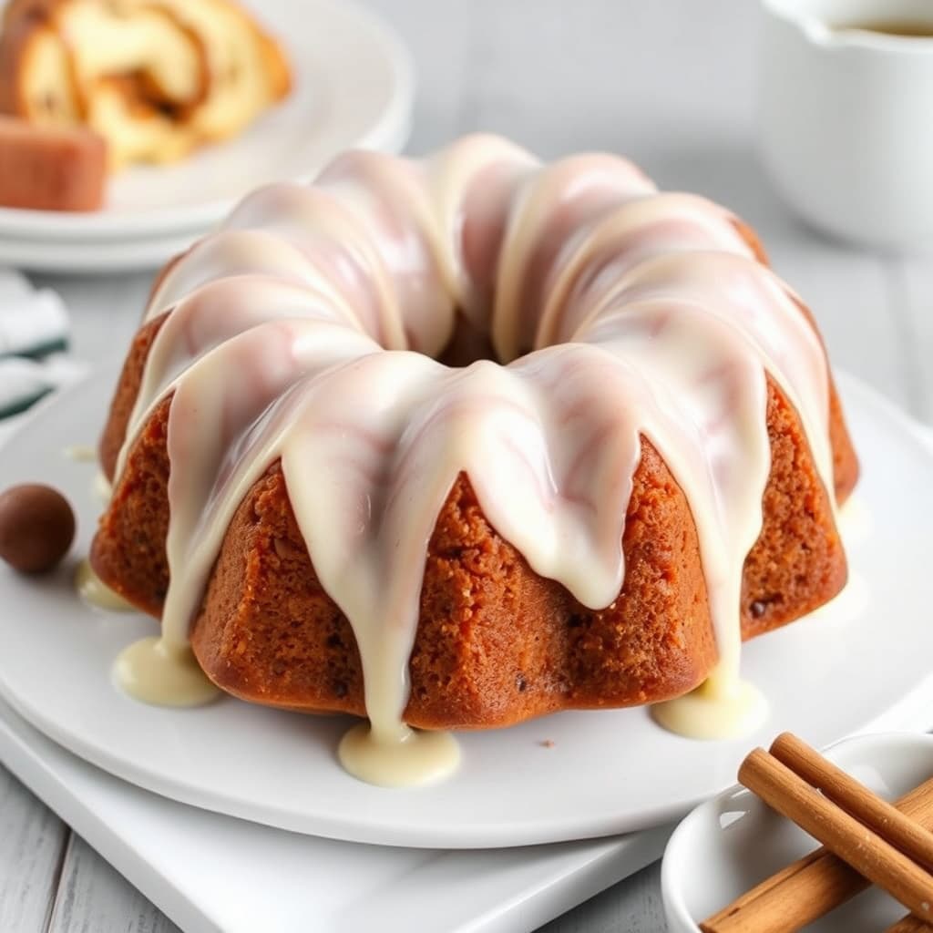 Kanelbulle-bundt kake
