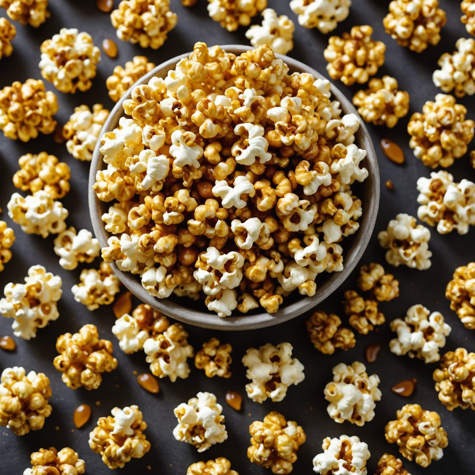 Karamellpopcorn