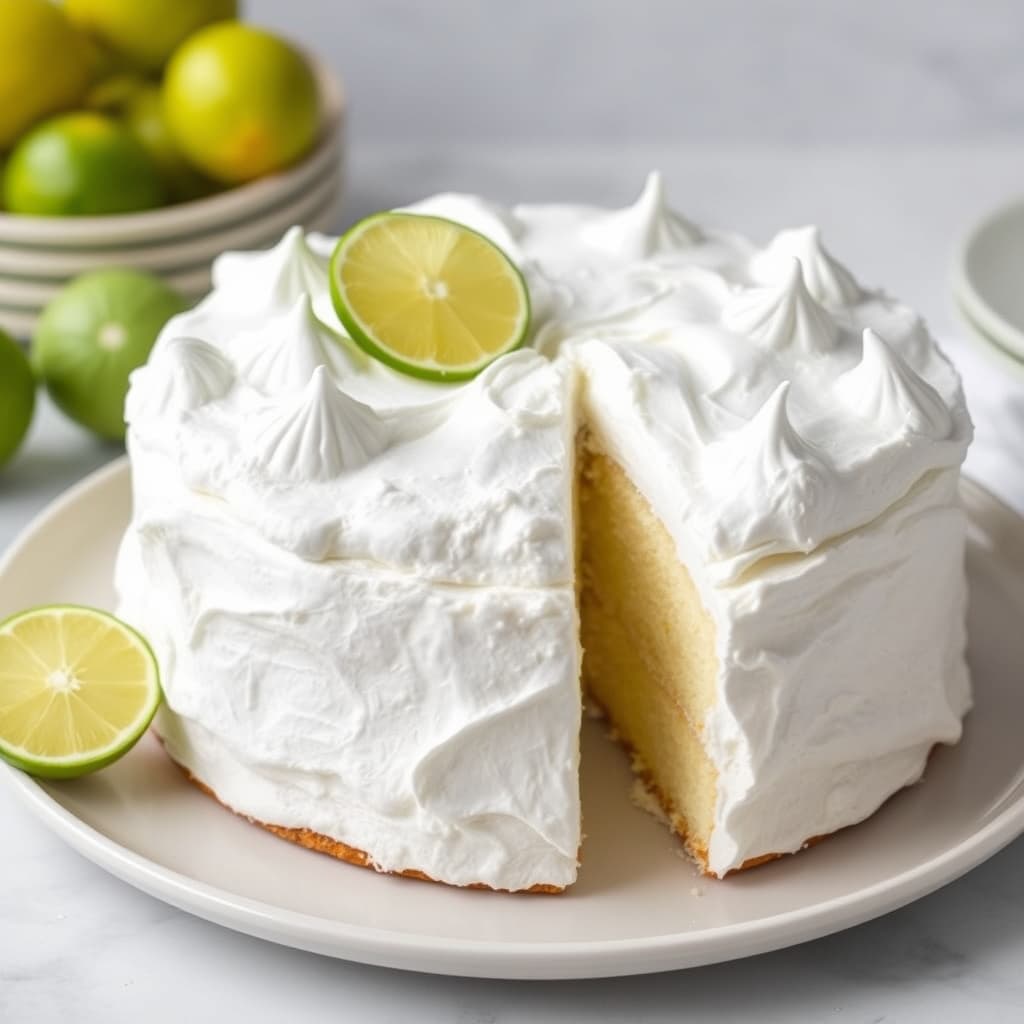 Key Lime Meringue-kake
