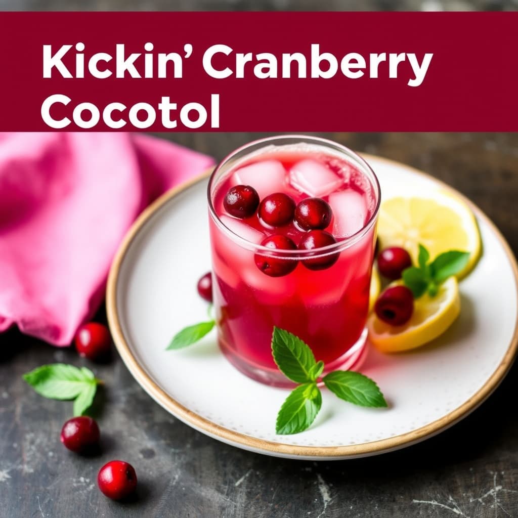 Kickin' Cranberry Cosmo