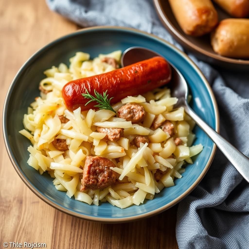 Kielbasa med surkål