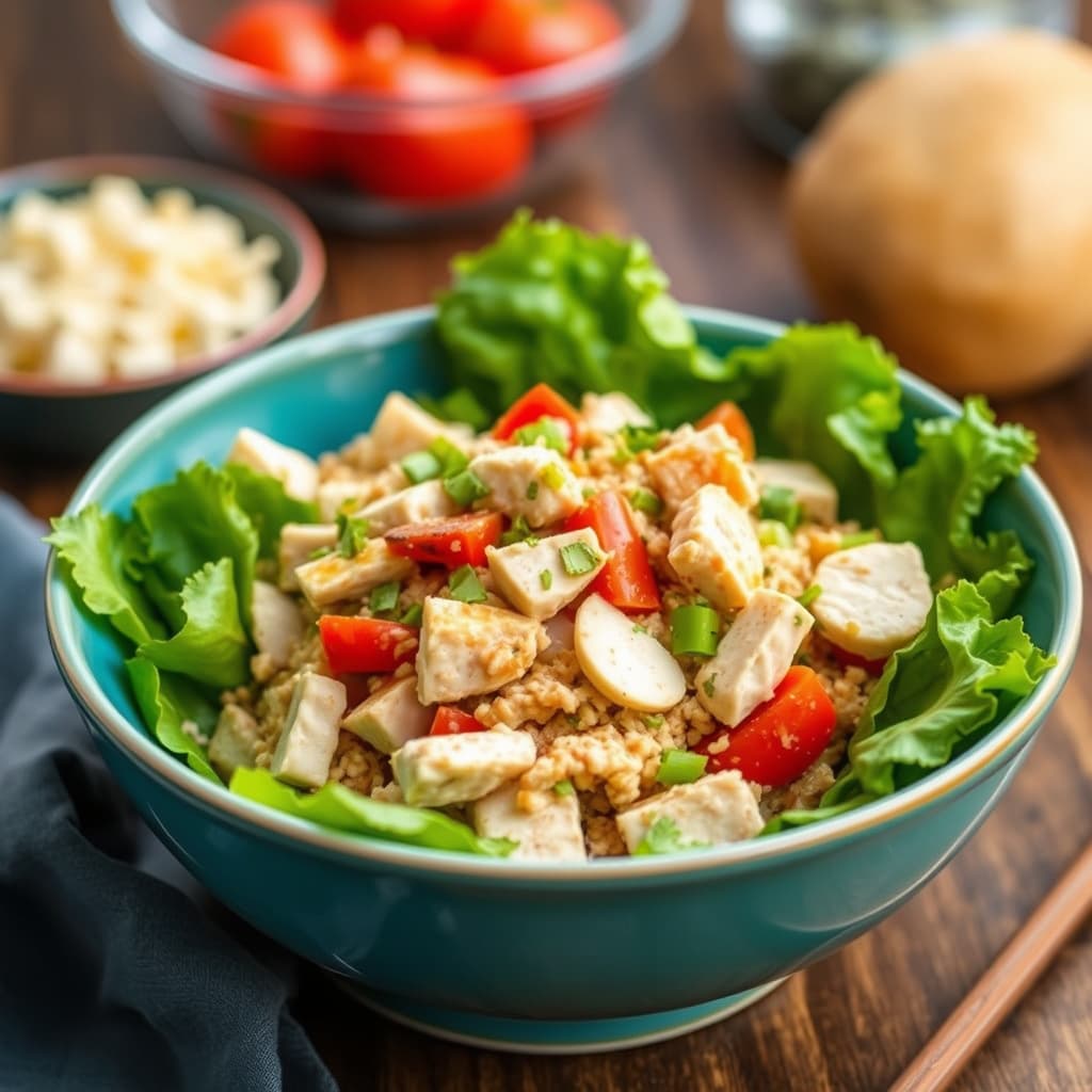 Kinesisk kalkunsalat