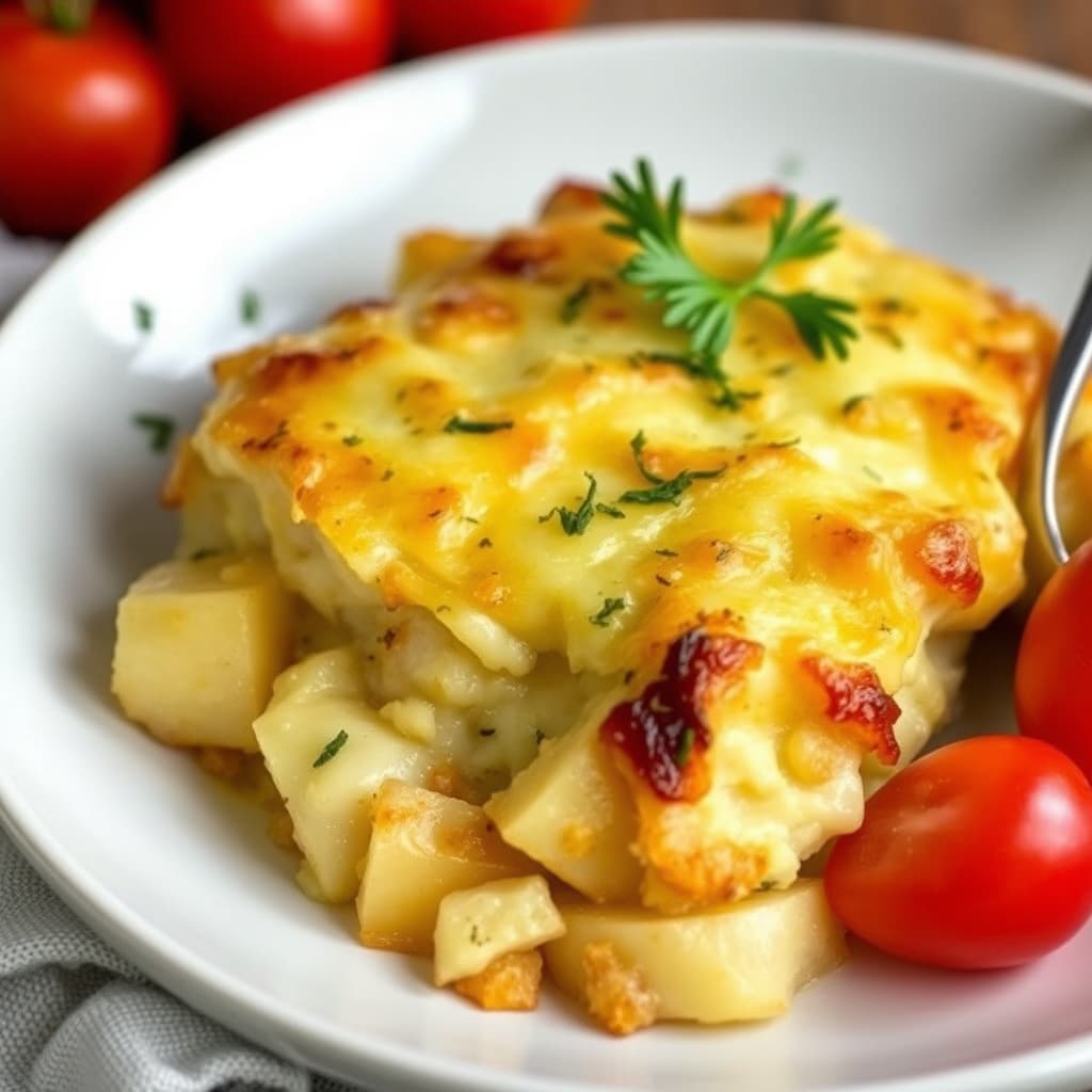 Klassisk potetgrateng