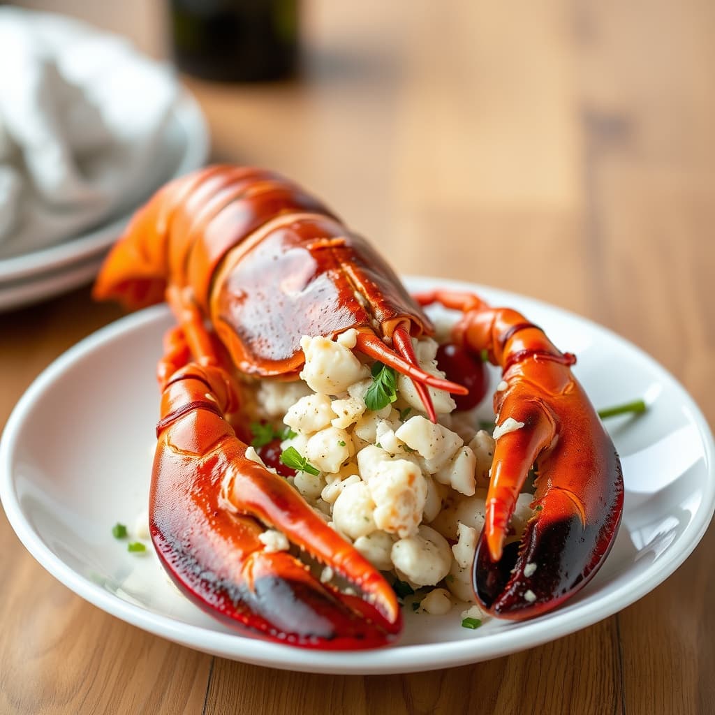 Kokt Maine-hummer