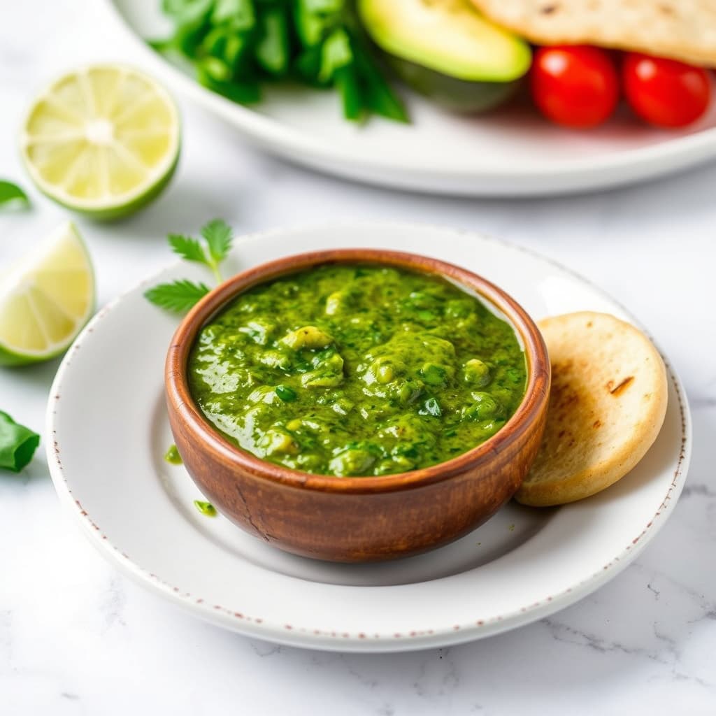 Kokt salsa verde