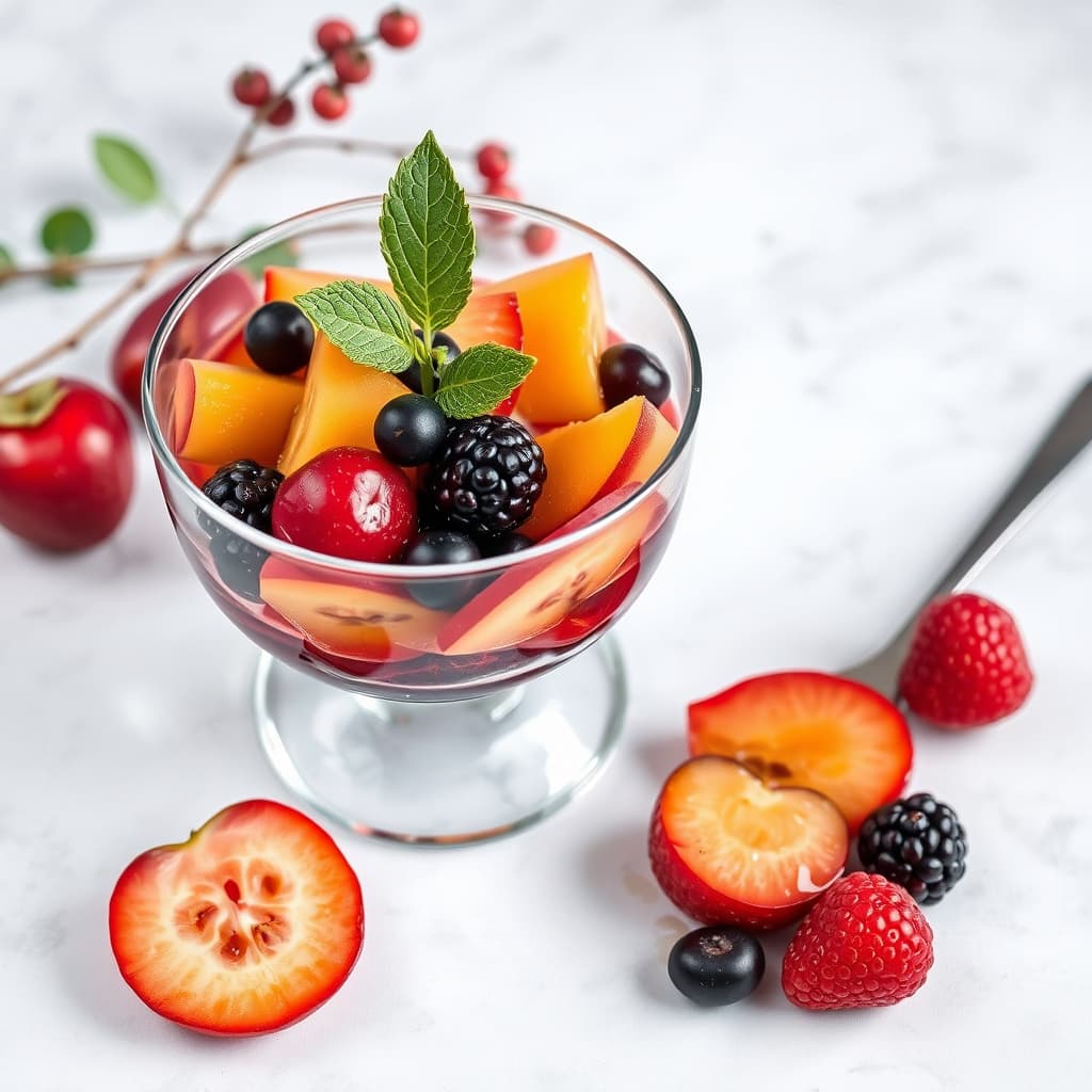 Konfekt av vinterfrukt