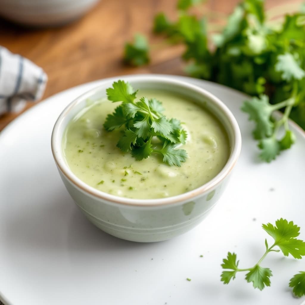Korianderdressing