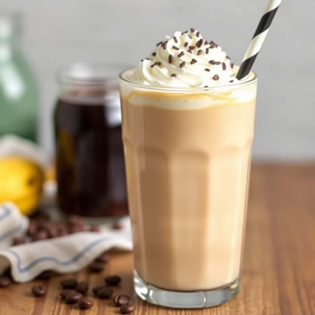 Kremet kaffemilkshake