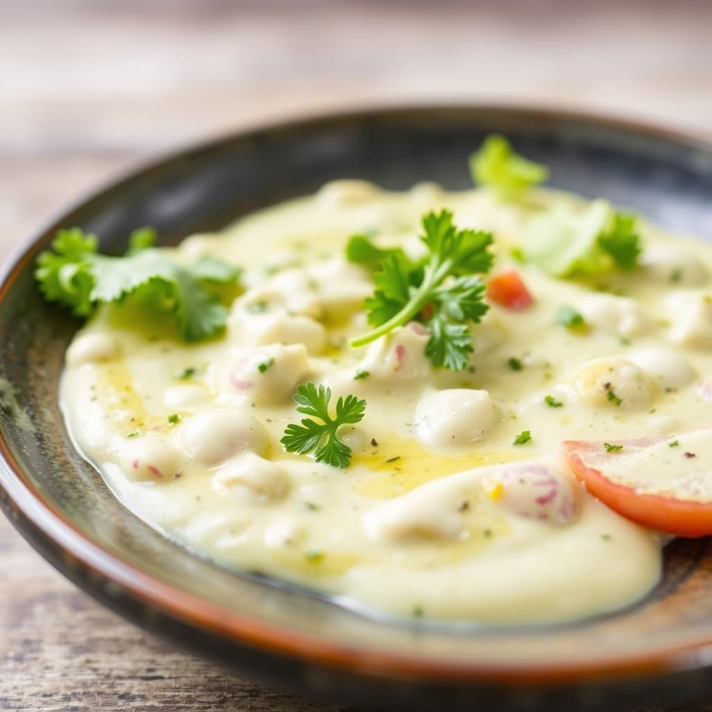 Kremet vinaigrettesaus