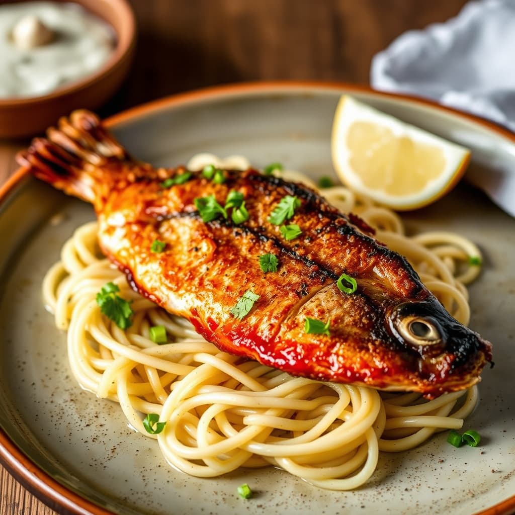 Krispig-skinnet fisk