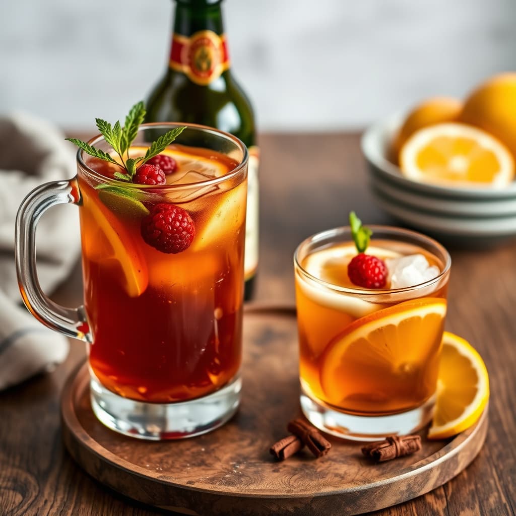 Krydret te med Pimm's