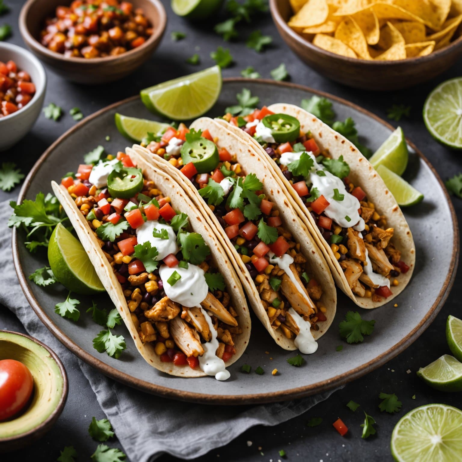 Kyllingfyll til taco