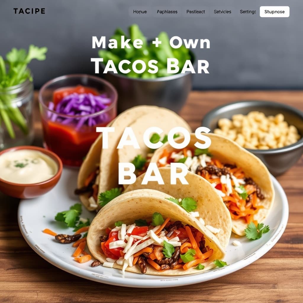 Lag din egen taco-bar