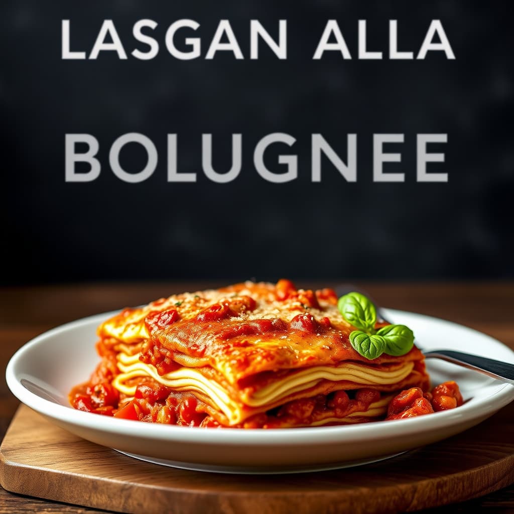Lasagne alla Bolognese