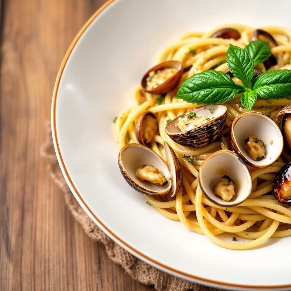 Linguine med blåskjell