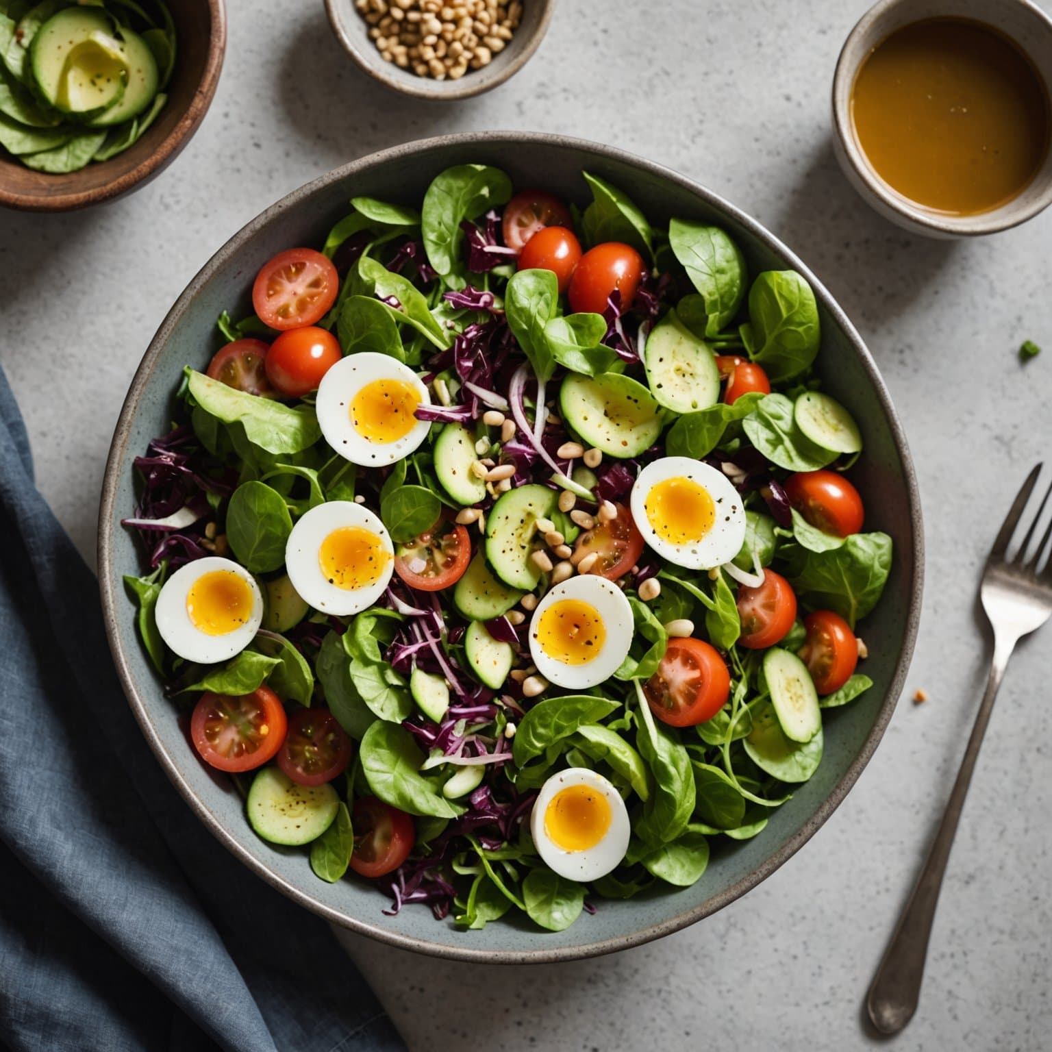 Liten reisendes salat