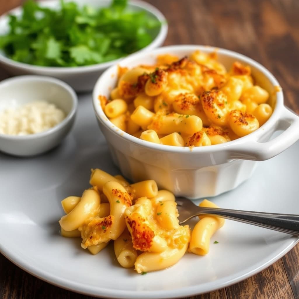 Mac og Cheese Lorraine