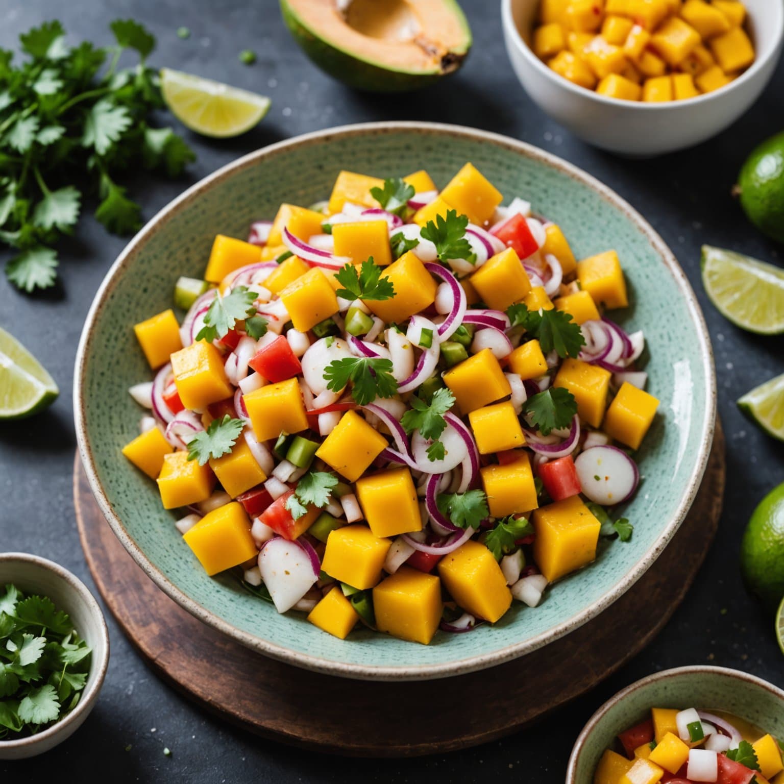 Mango ceviche