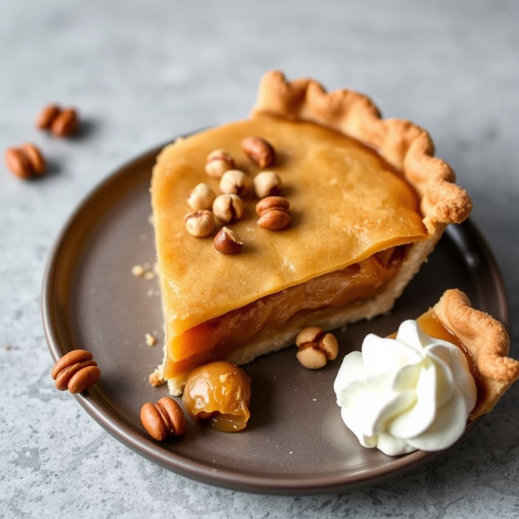 Maple hasselnøttpai