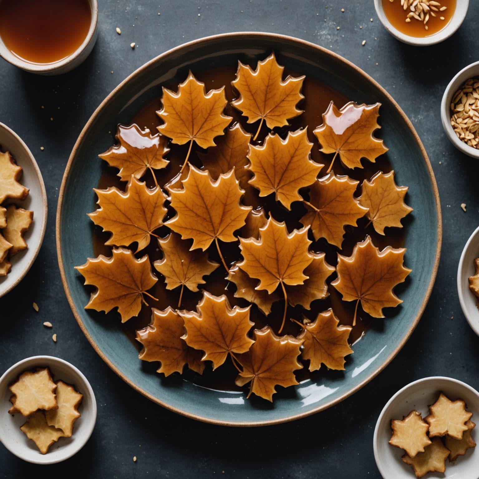 Maple ingefærglasur